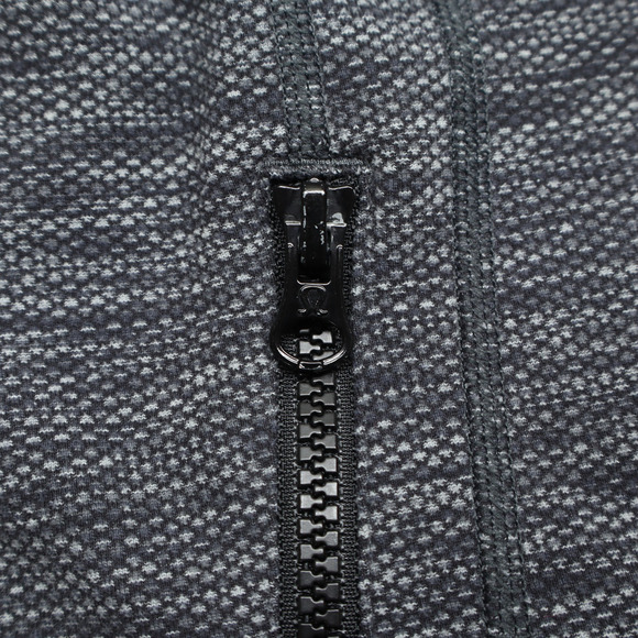 Lululemon Women's Define Jacket Athletic Casual Coco Pique Black/White Sz 6 - Picture 6 of 10